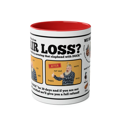 Duck Mug: Are you suffering from hair loss?