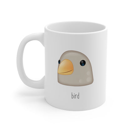 Bird/Snake with a party hat Mug