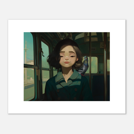 Bebe Wahyu - 'Joyful Journey' Print