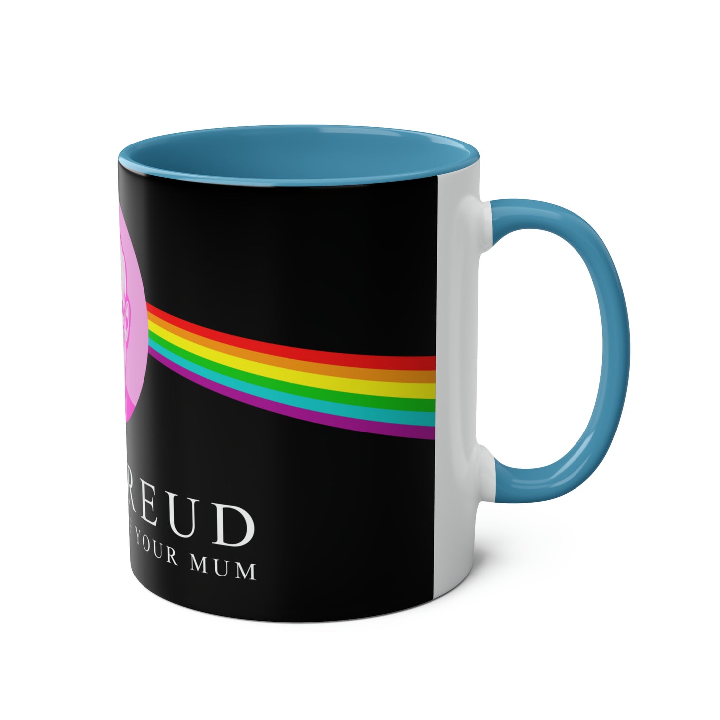 Pink Freud Mug: The Dark Side of Your Mum