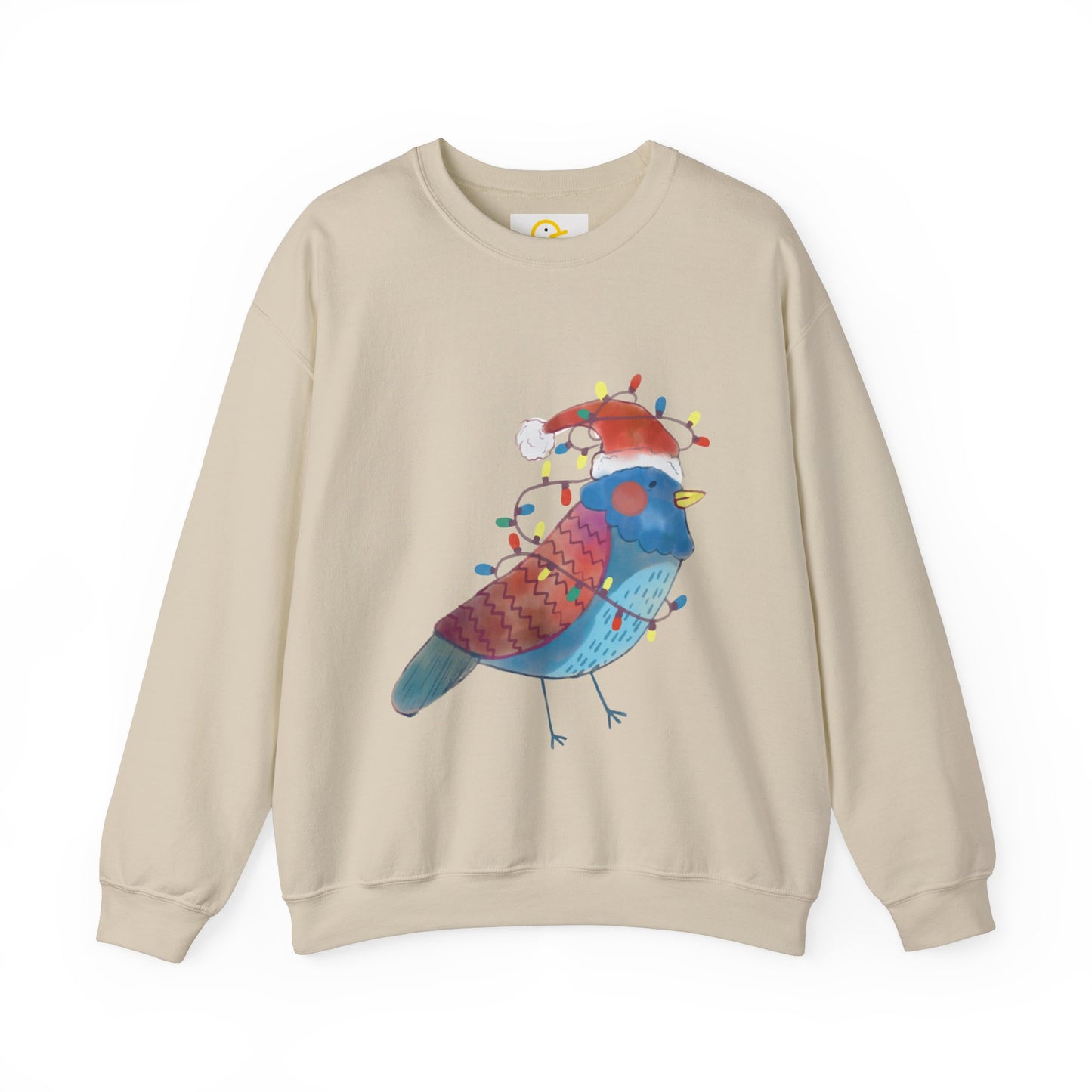 Christmas Critters Sweatshirt: Robin