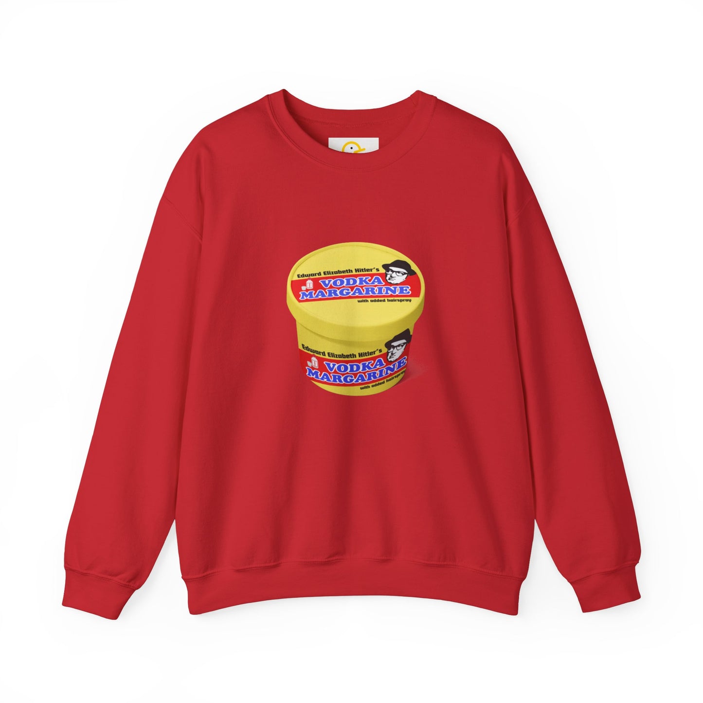 Christmas Sweatshirt: Eddie Elizabeth Hitler's Vodka Margarine