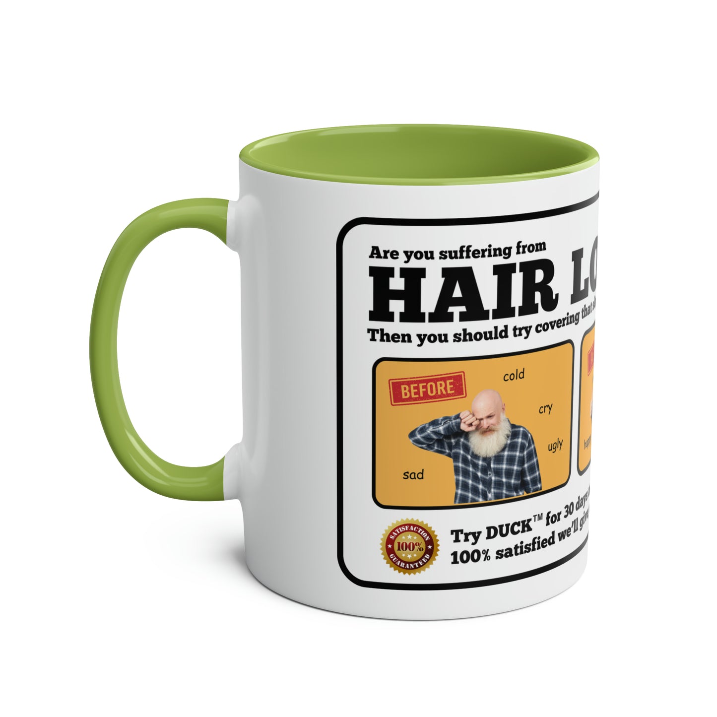 Duck Mug: Are you suffering from hair loss?