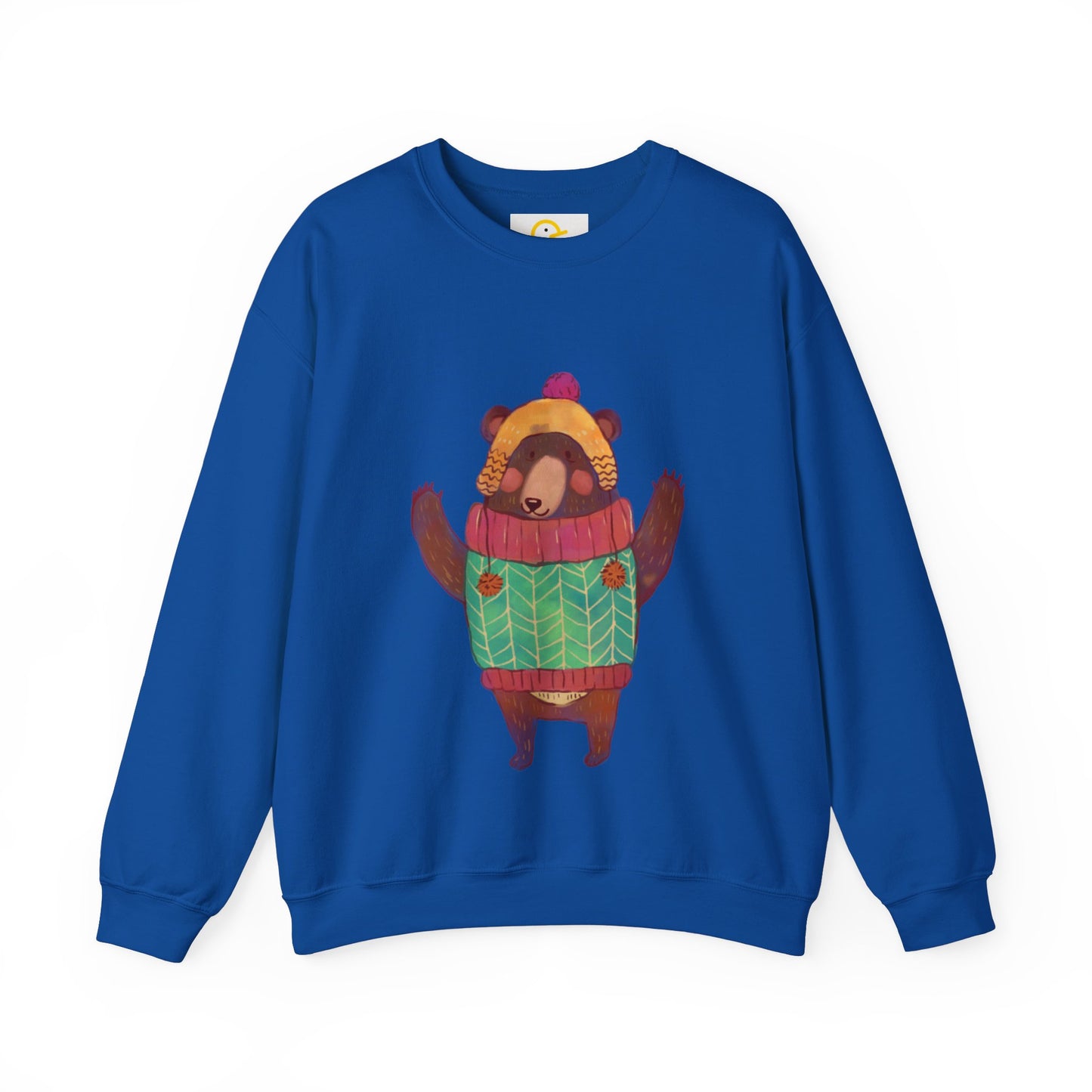 Christmas Critters Sweatshirt: Bear