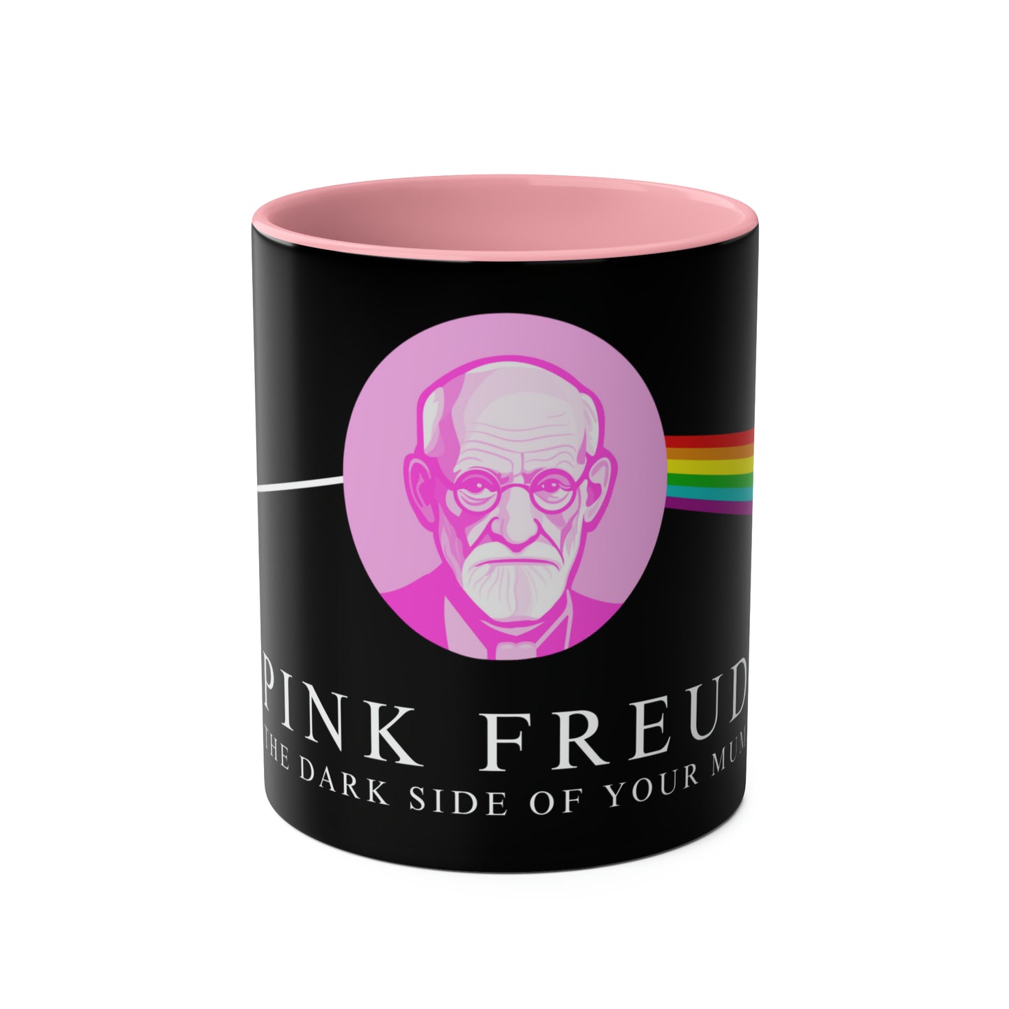 Pink Freud Mug: The Dark Side of Your Mum