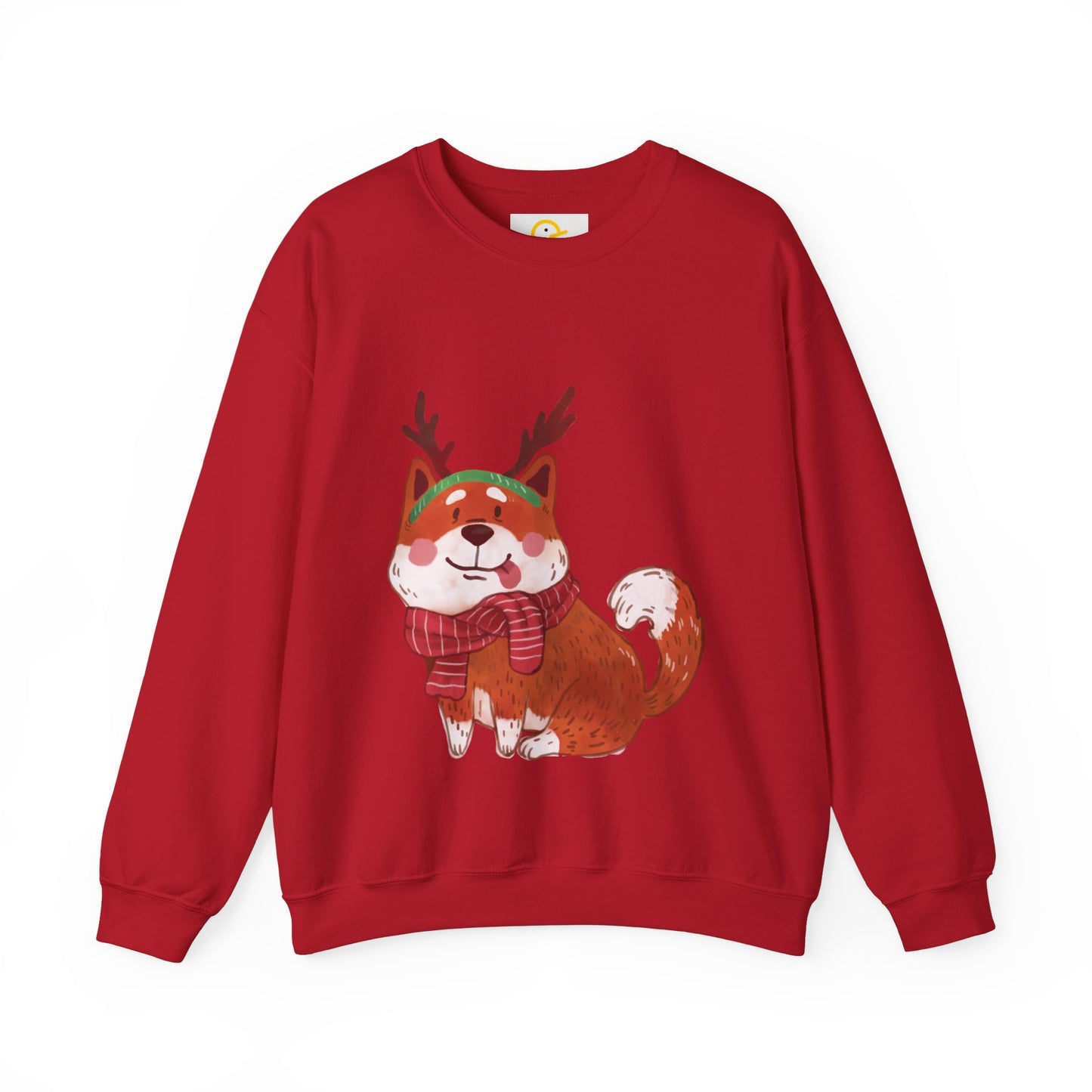 Christmas Critters Sweatshirt: Corgi