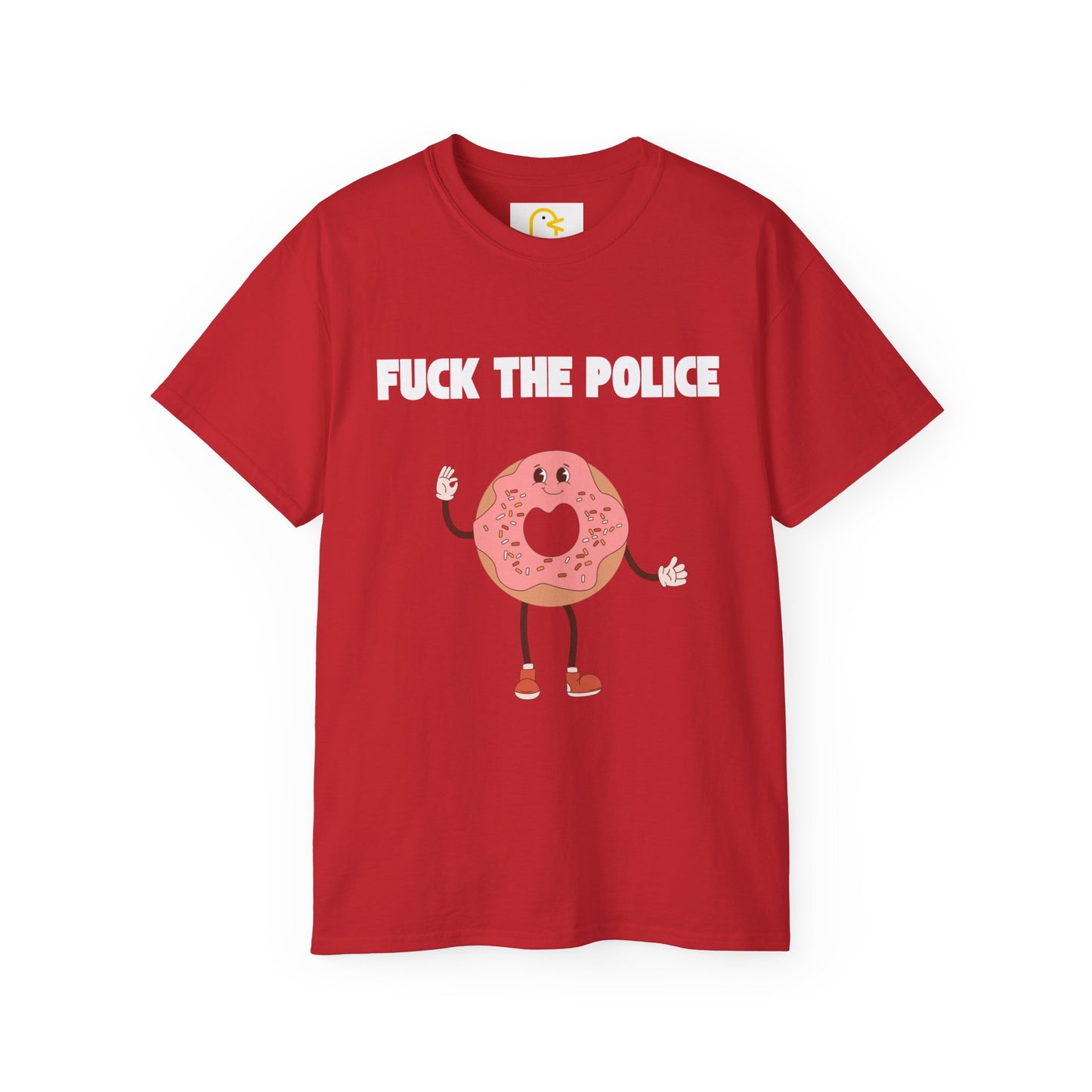 Doughnut T-shirt: Fuck The Police