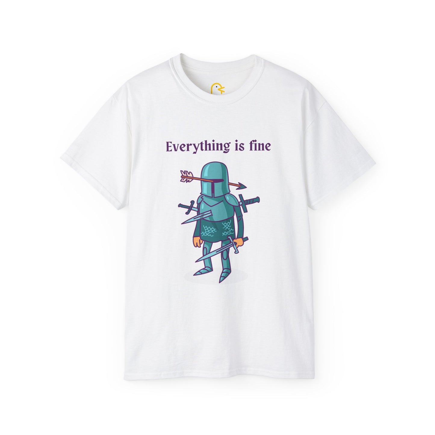 Knight T-shirt: Everything is fine