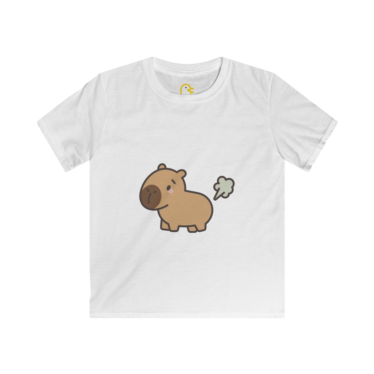 Farty Animals T-shirt: Capybara