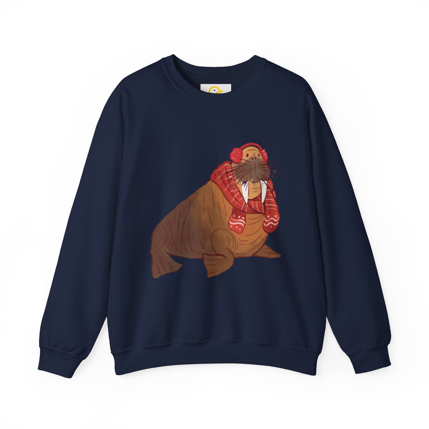 Christmas Critters Sweatshirt: Walrus