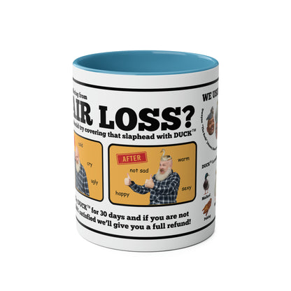 Duck Mug: Are you suffering from hair loss?