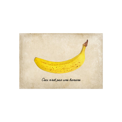 Ceci n'est pas une banane Poster