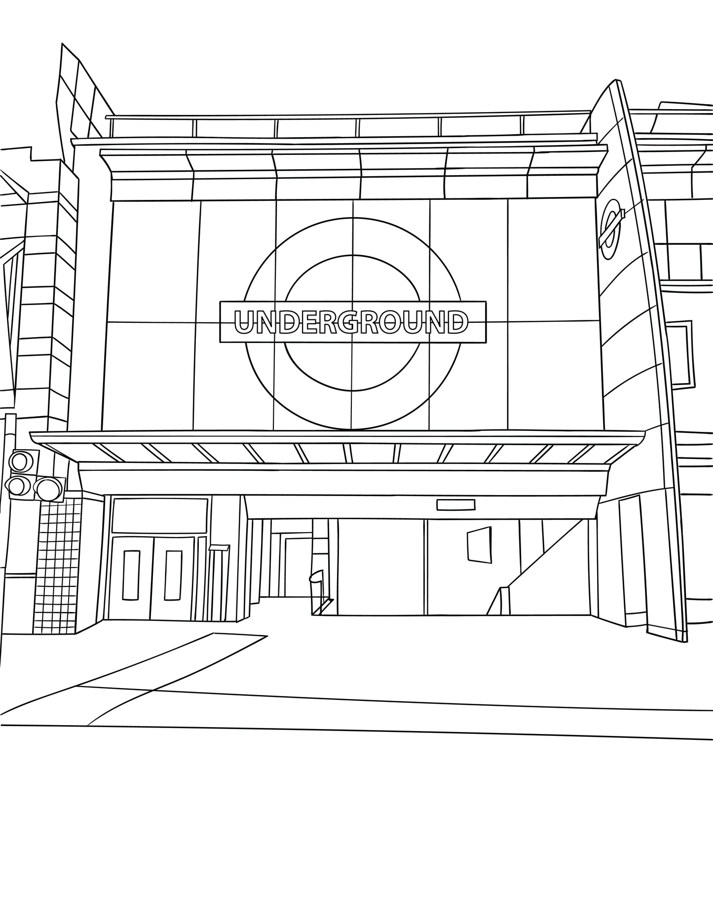 Brixton Colouring Book (A4)