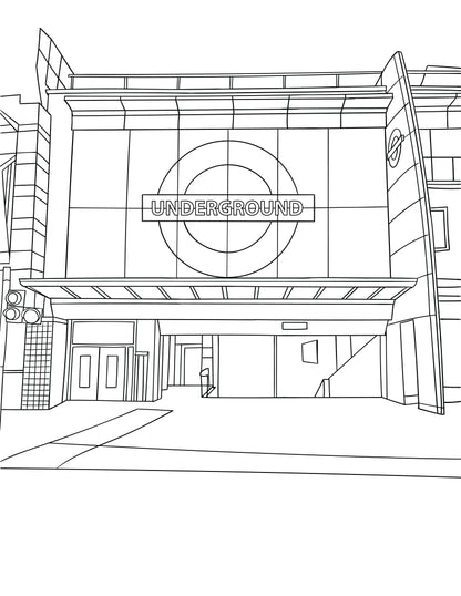 Brixton Colouring Book (A4)