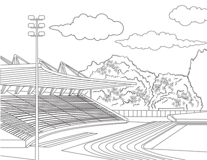 Crystal Palace Colouring Book (A4)