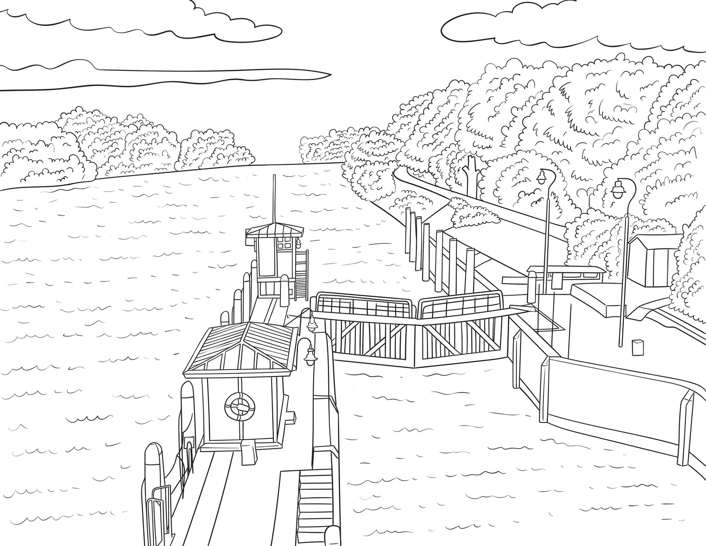 Richmond Colouring Book (A4)