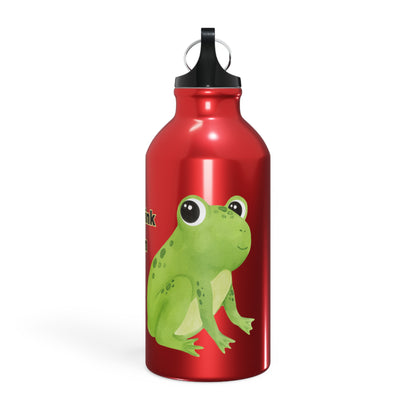 Frog Water Bottle: Remember to drink water so you can stay hydrated while you suffer