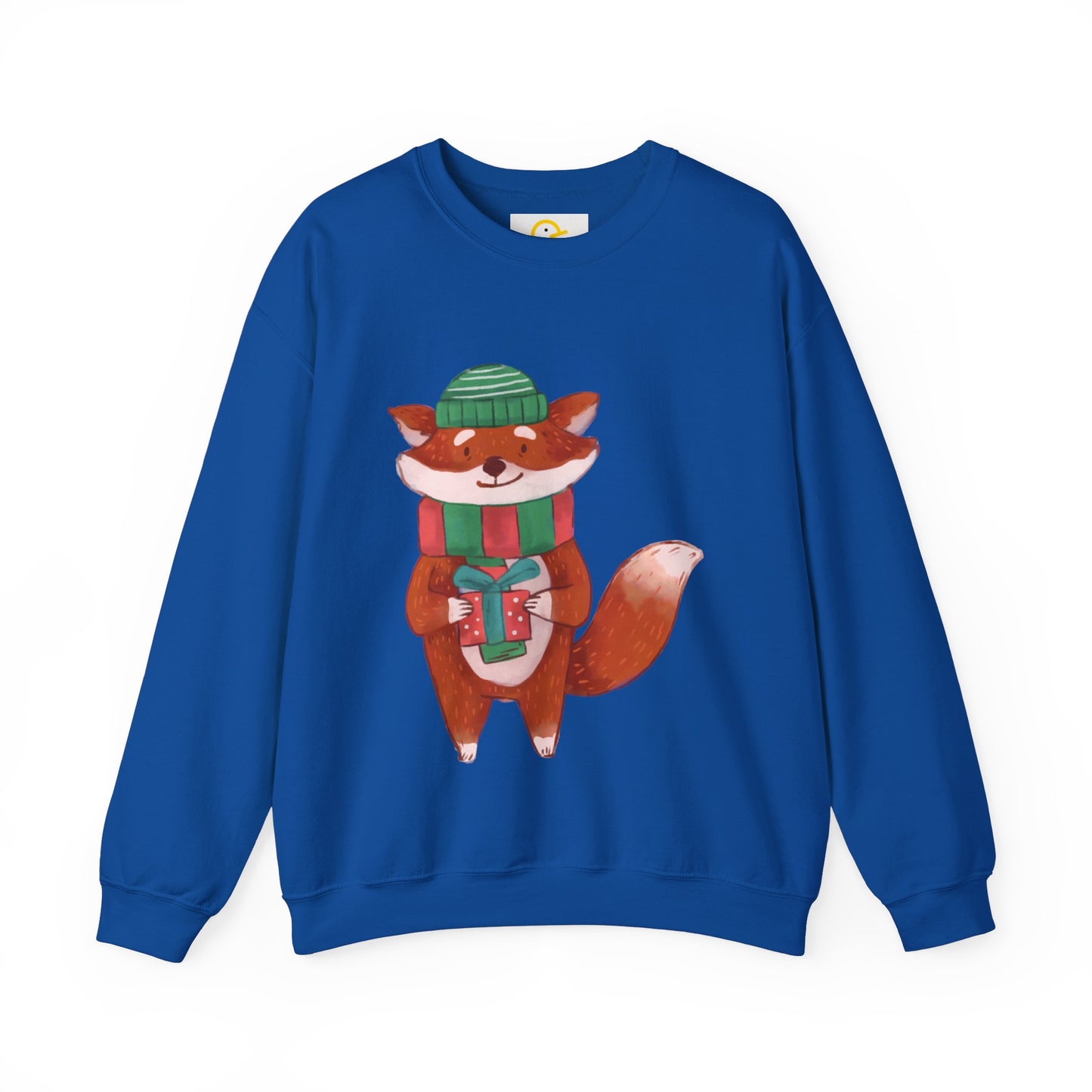 Christmas Critters Sweatshirt: Fox