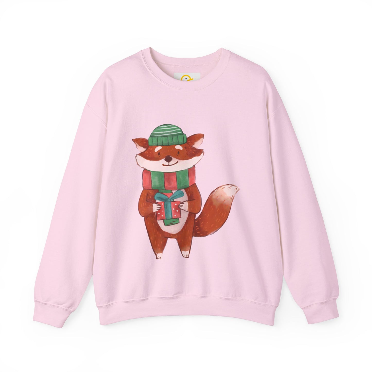 Christmas Critters Sweatshirt: Fox