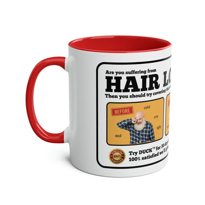 Duck Mug: Are you suffering from hair loss?