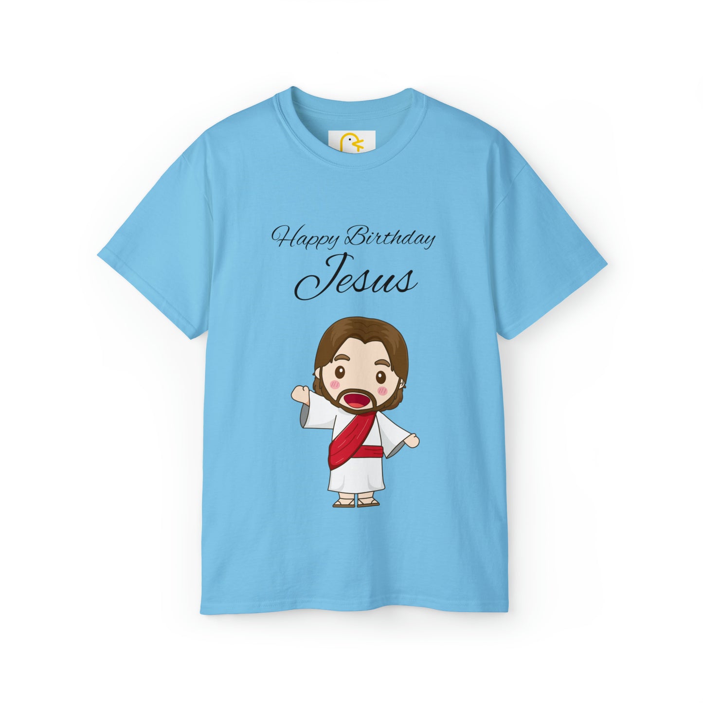 Festive Christmas T-shirt: Happy Birthday Jesus