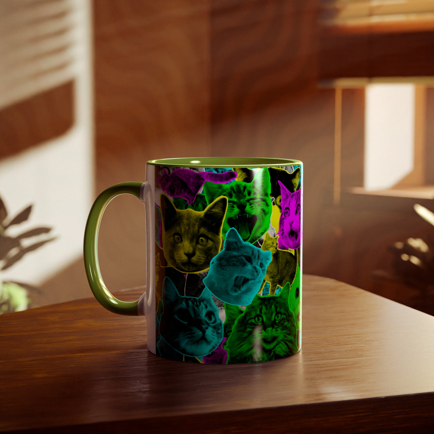 Cats Collage Mug