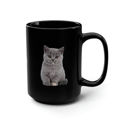 Thug Life Mug: Kitten & Gun