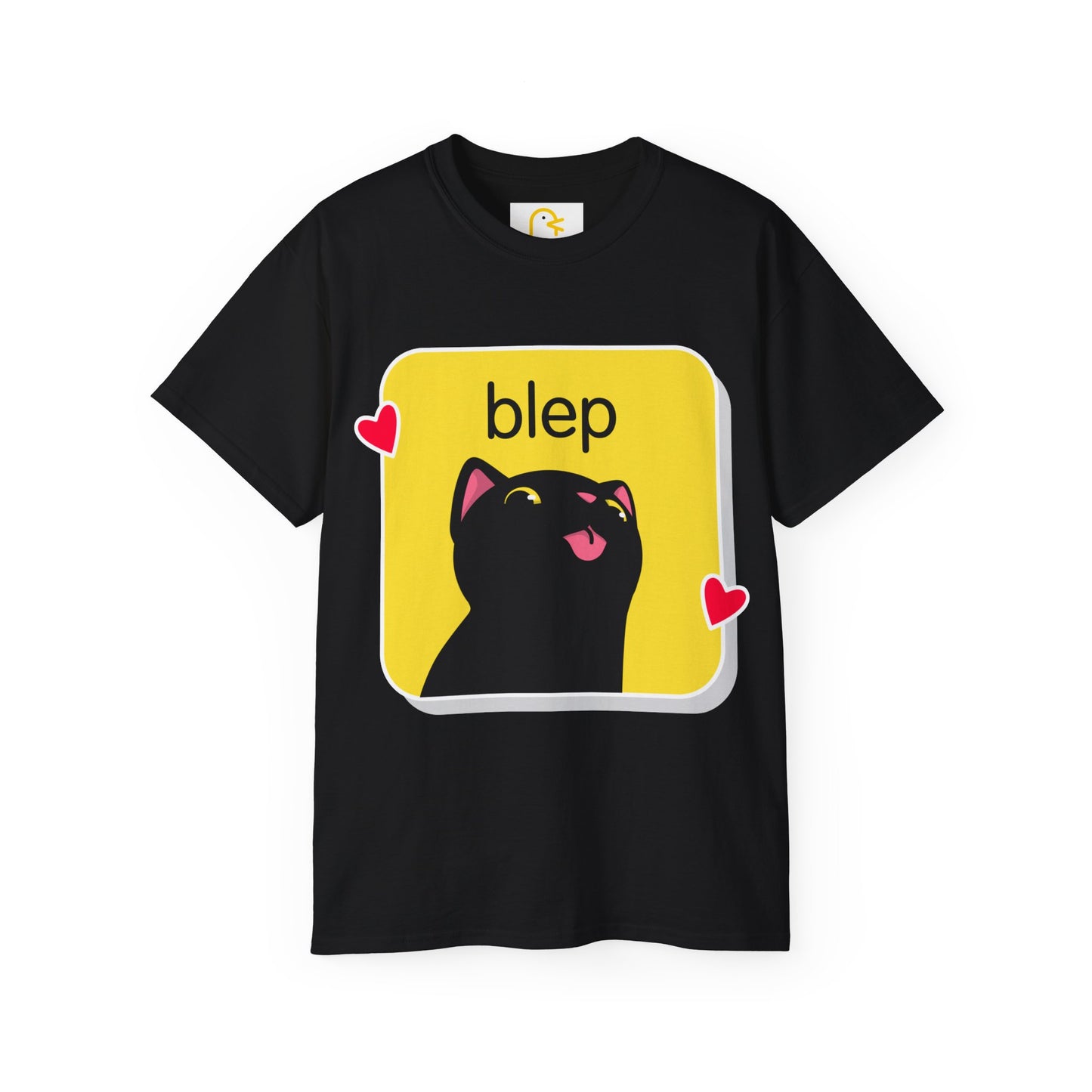 Cat T-shirt: Blep