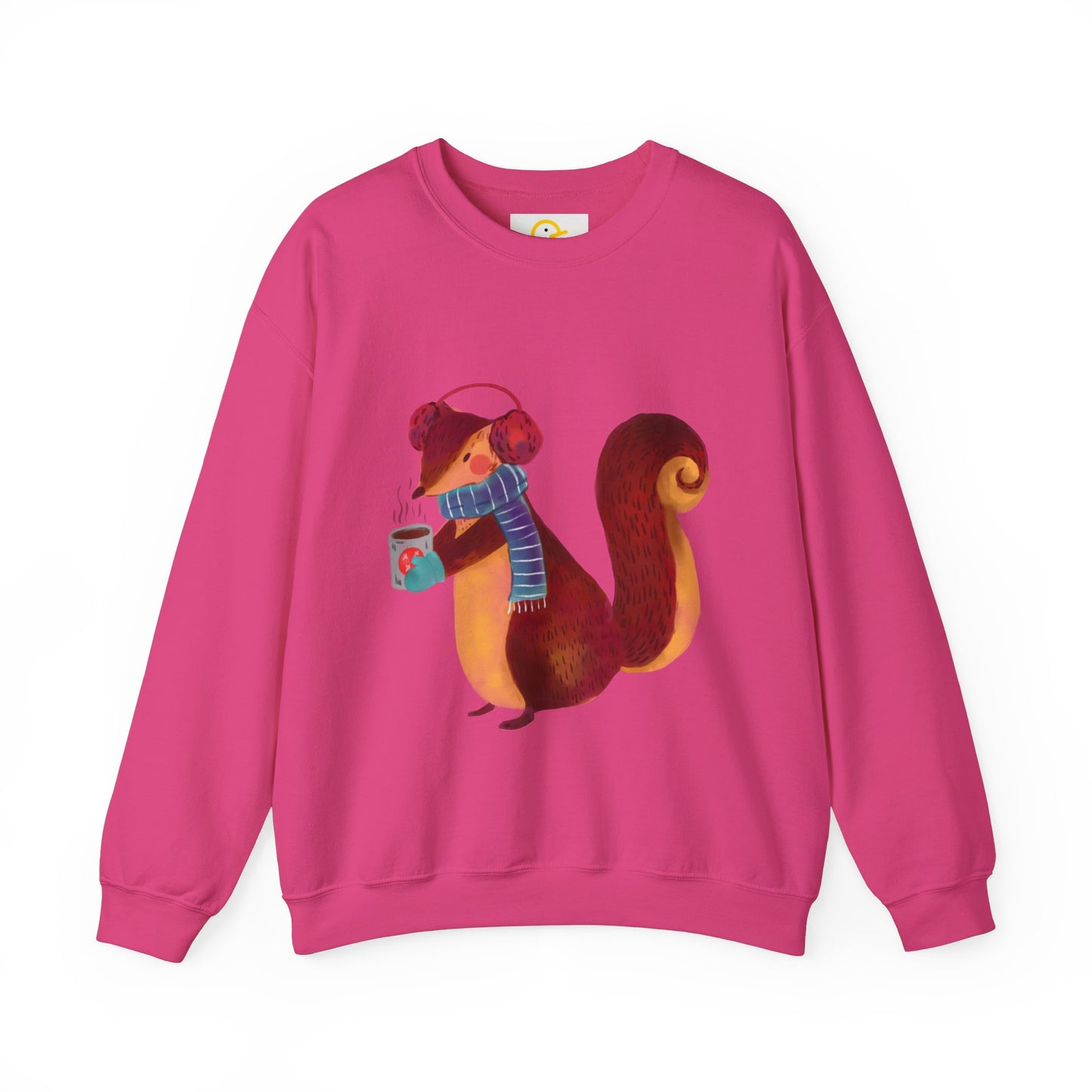 Christmas Critters Sweatshirt: Squirrel