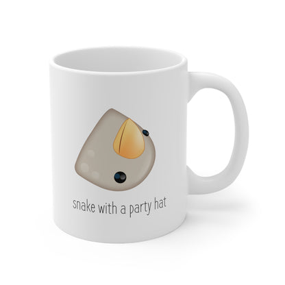 Bird/Snake with a party hat Mug