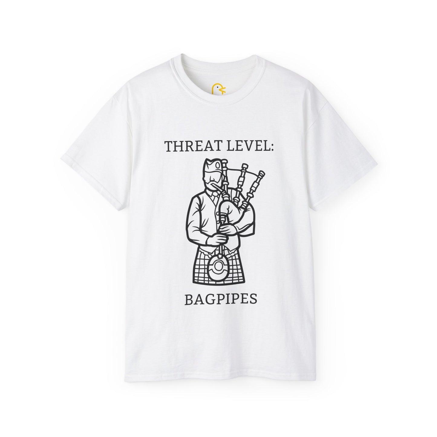 Threat Level: Bagpipes T-shirt