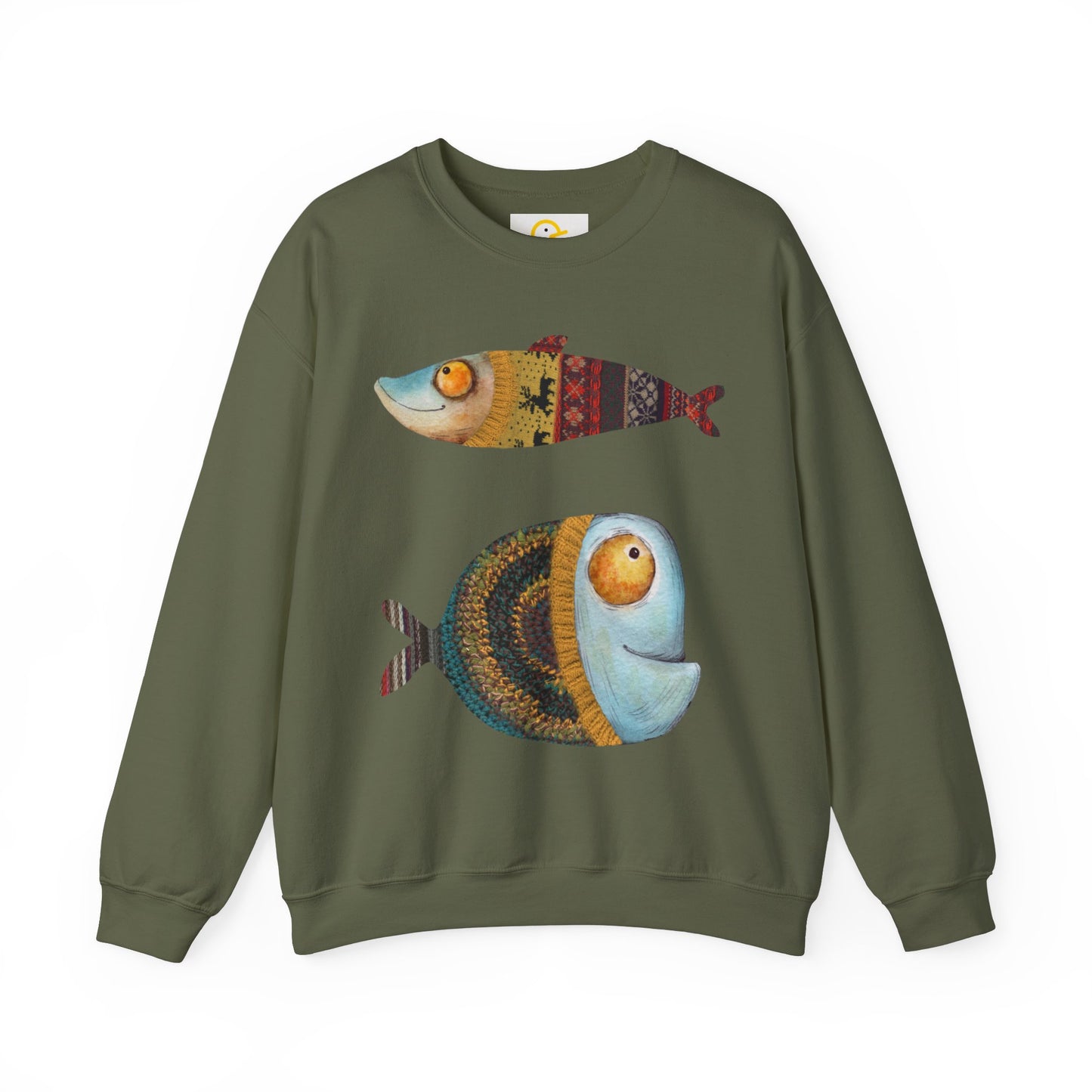 Christmas Sweatshirt: Cosy Fish