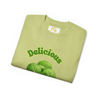 Festive Christmas T-shirt: Sprouts - Delicious Bastards