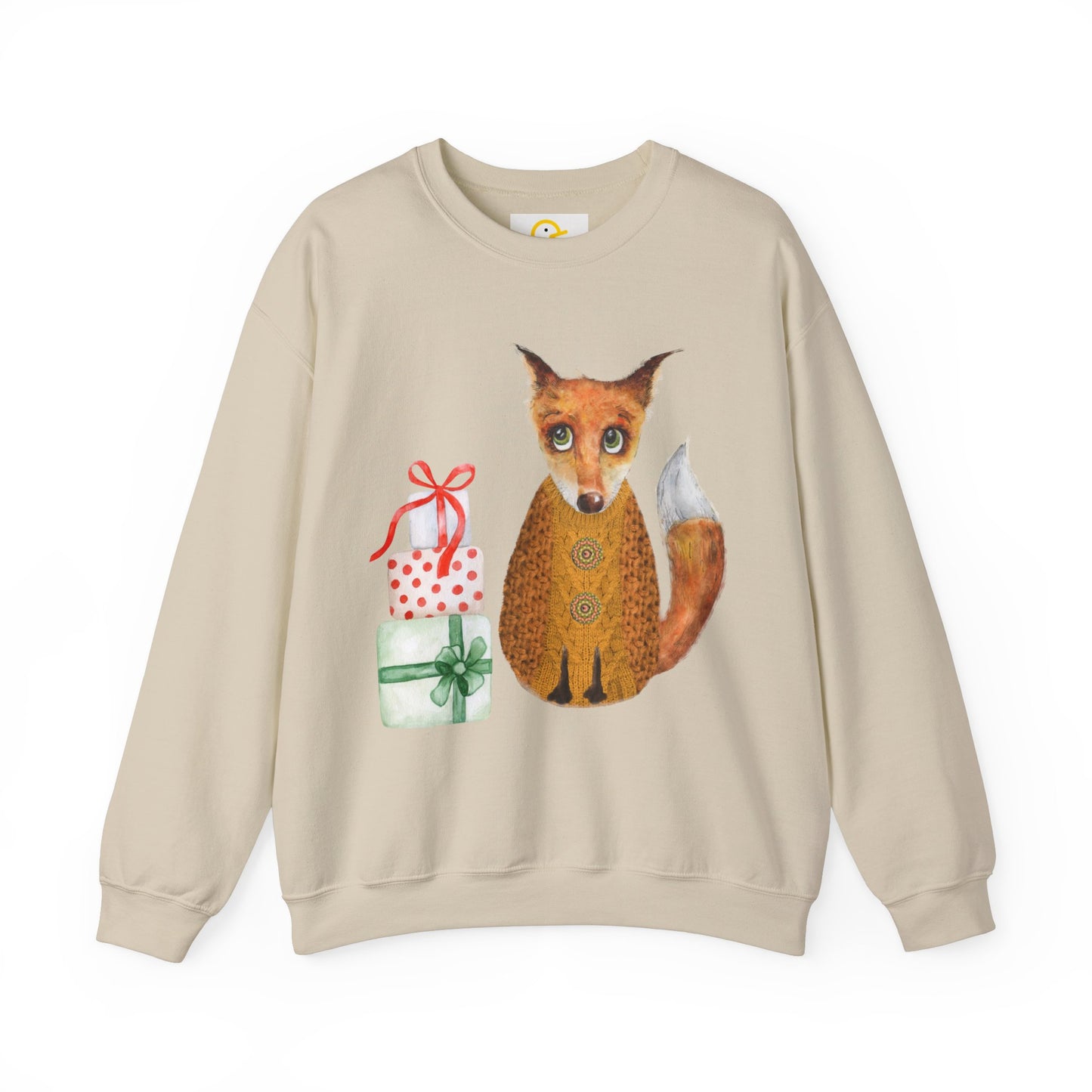 Christmas Sweatshirt: Cosy Fox