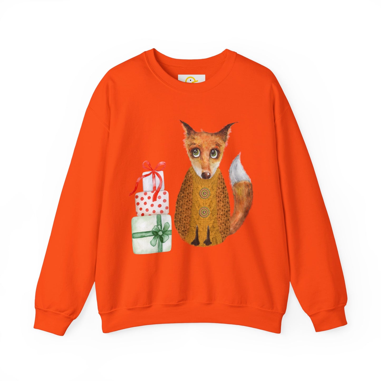 Christmas Sweatshirt: Cosy Fox