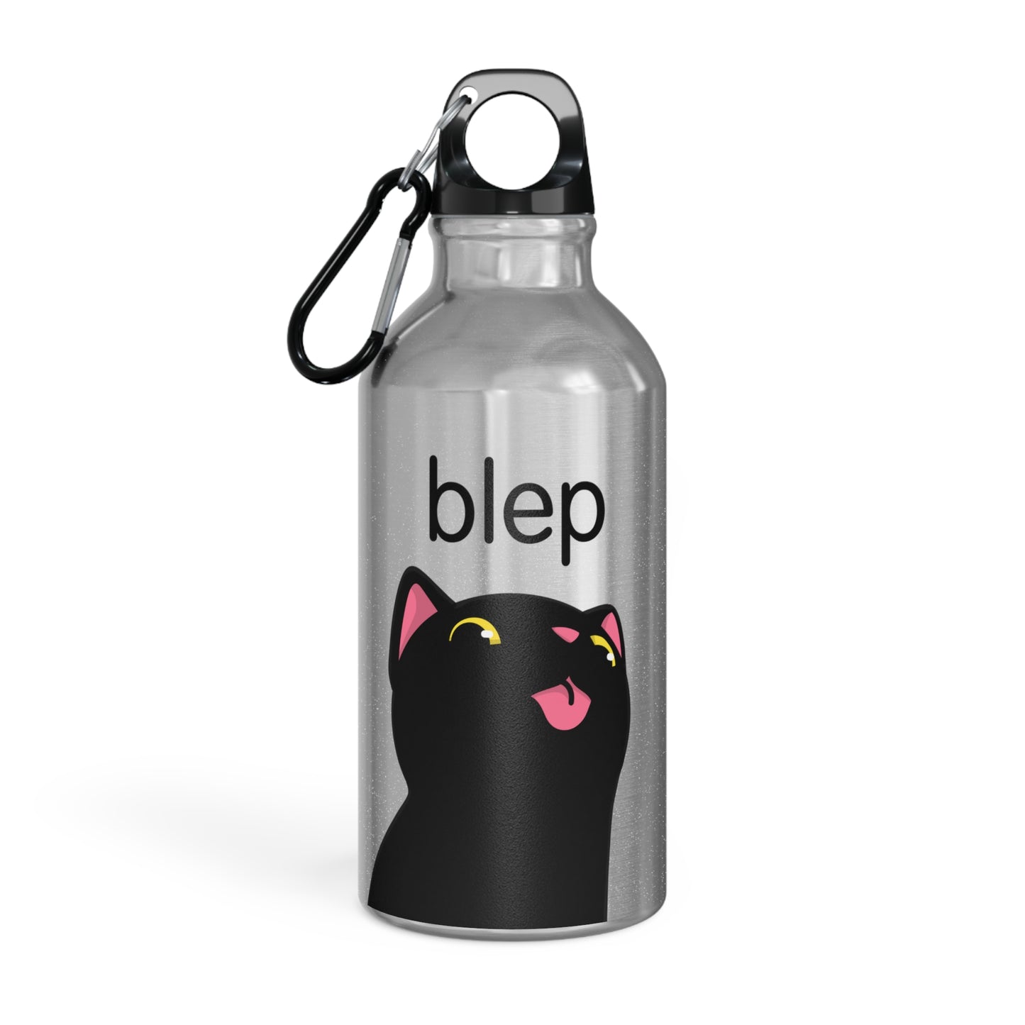 Cat Water Bottle: Blep