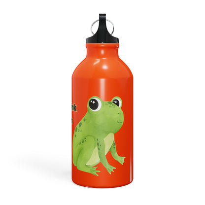 Frog Water Bottle: Remember to drink water so you can stay hydrated while you suffer