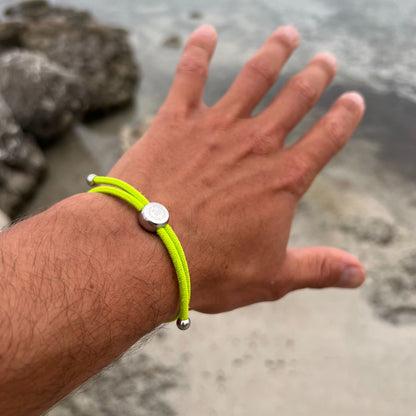 Rope Bracelet - Lime Green