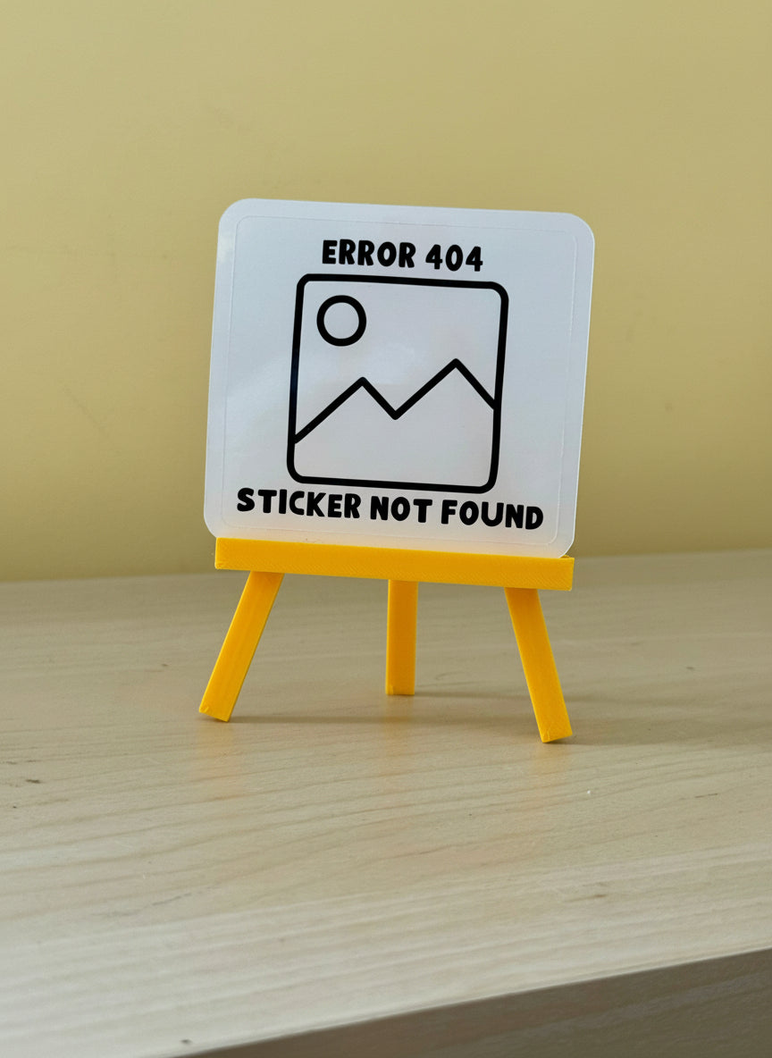 Error 404 Sticker Not Found Sticker | Not Made For This