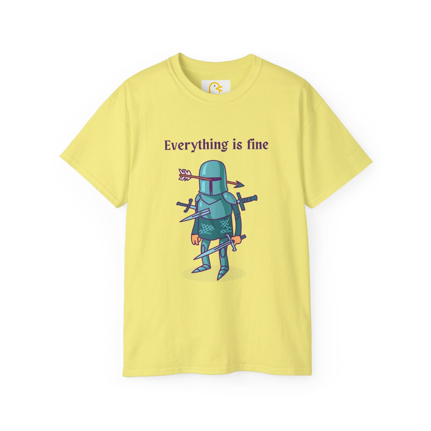 Knight T-shirt: Everything is fine