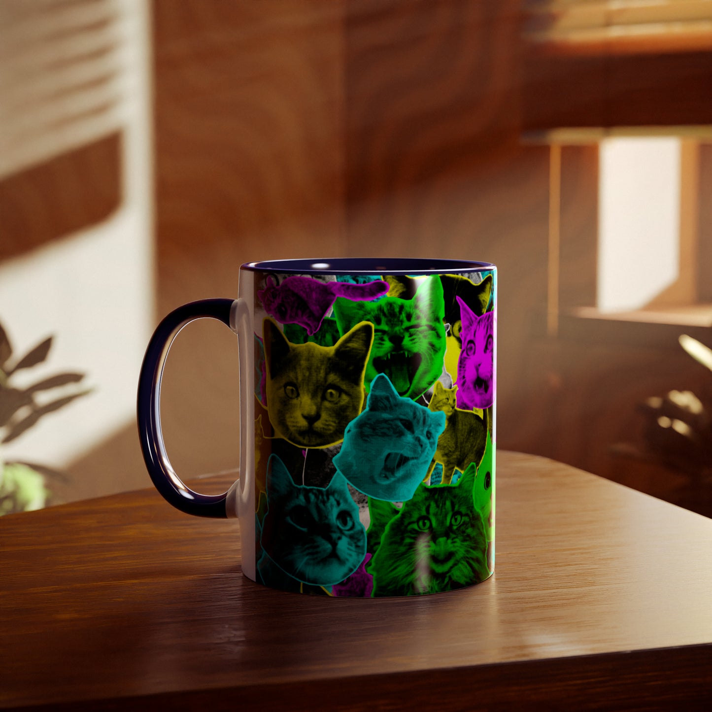 Cats Collage Mug