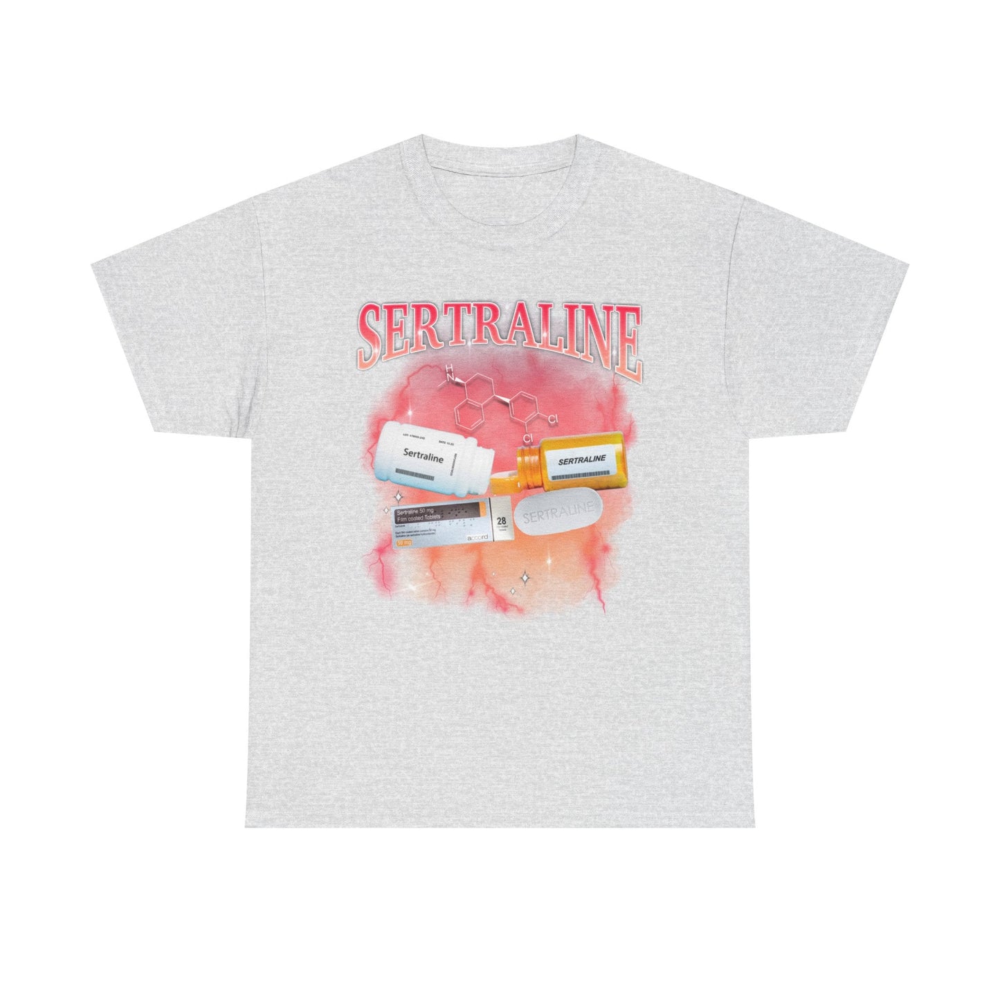 Sertraline Bootleg Style printed t-shirt
