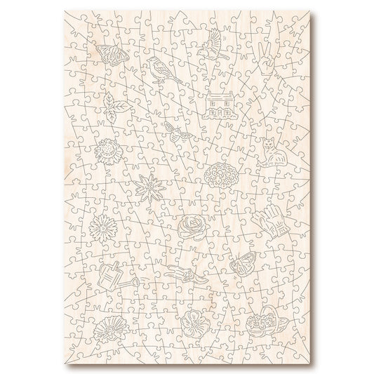 Blooming Cottage Garden