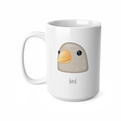 Bird/Snake with a party hat Mug