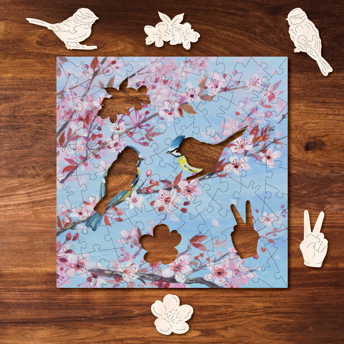 Blossom & Blue Tits MINI QT