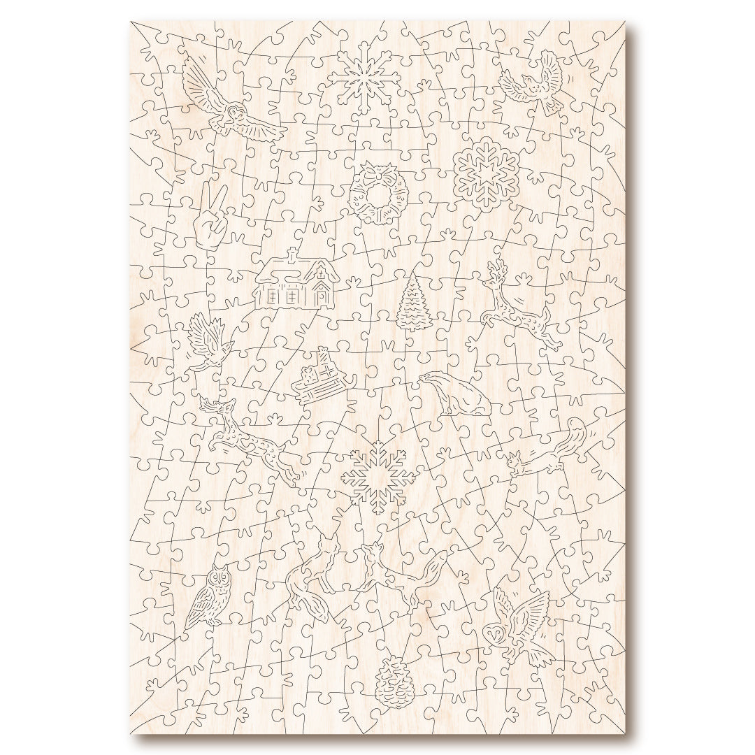 Winter Woodland Cottage