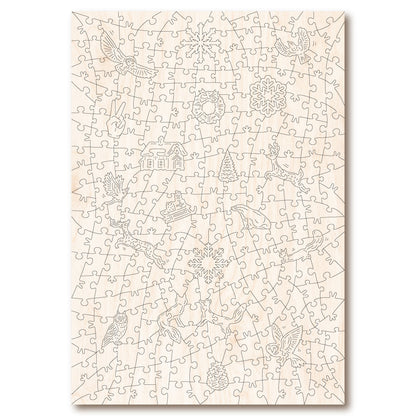 Winter Woodland Cottage