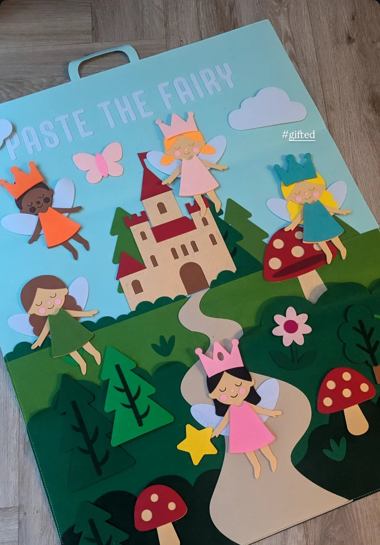 Paste the Fairy™ Felt Board – Magical Dress-Up Activity for Kids