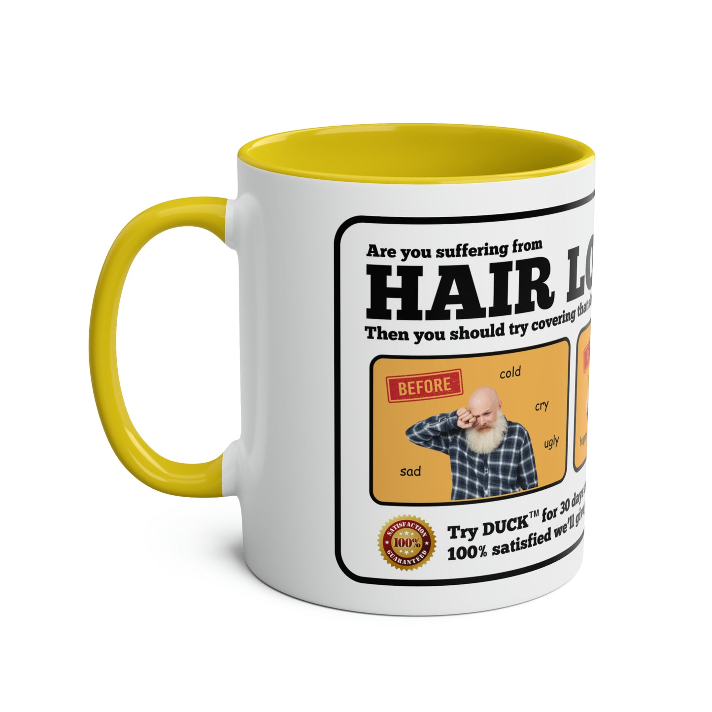 Duck Mug: Are you suffering from hair loss?