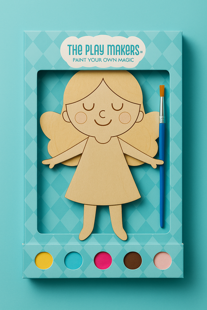 Paint-Your-Own Fairy Kit – 22cm Create any fairy perfect for party favours and stocking fillers